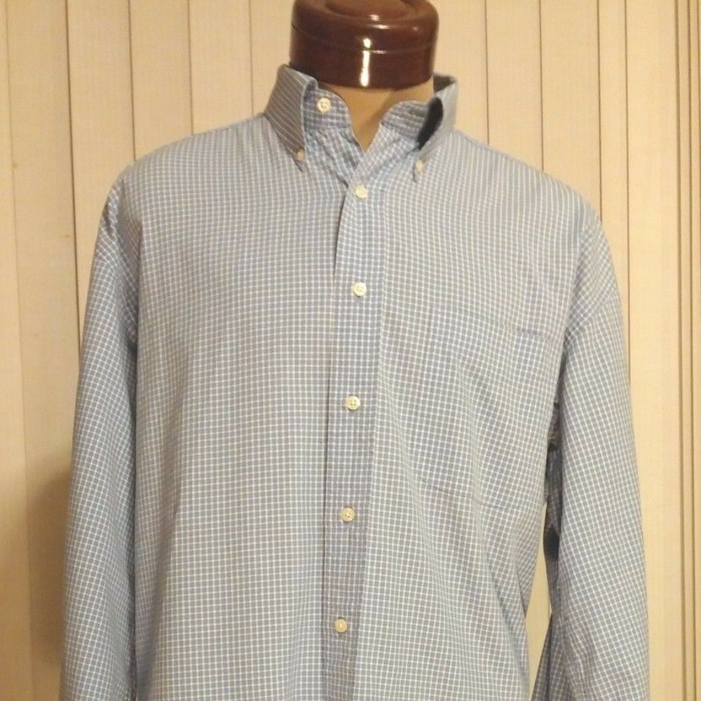 Tommy Hilfiger Men's Long Sleeve Button-Up Shirt – American Classic Style XL